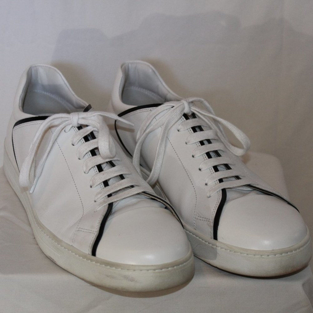 Prada Men's Leather Sneaker (Used, Size US-11)